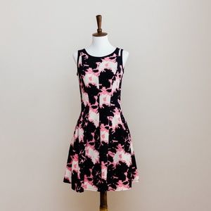 Ann Taylor fit and flare floral dress